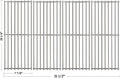 Grill Grates for Capt'n Cook CG4CKW CK4CKWN CG4CKW CG4TCBN CG4TCBRN etc Gas Grills, 19 1/4" x 31 1/2''