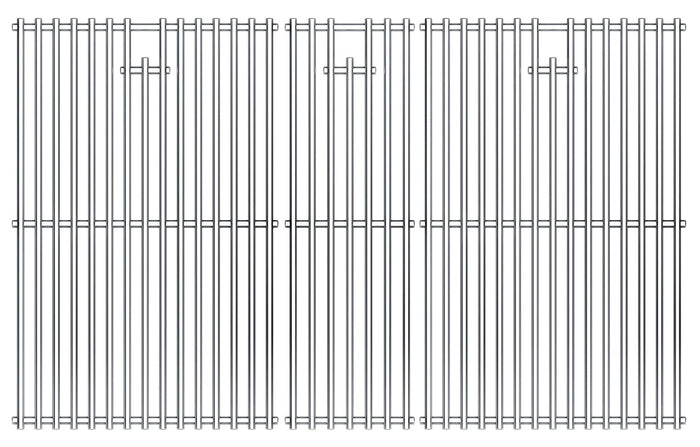 Cooking Grid Grates for Nexgrill 720-0882A, 720-0882AE, 730-0882A, 730-0882AE, 720-0882D 5 Burner Gas Grills, Stainless Steel BBQ Parts