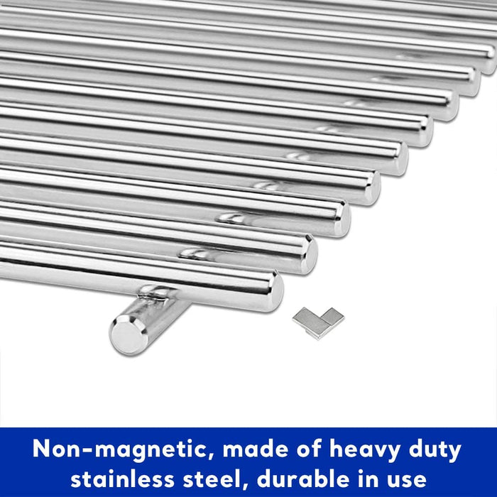 Cooking Grid Grates for Nexgrill 720-1046, 720-0882A, 720-0882AE, 730-0882A, 730-0882AE, 720-0882D 5 Burner Gas Grills, Stainless Steel BBQ Parts