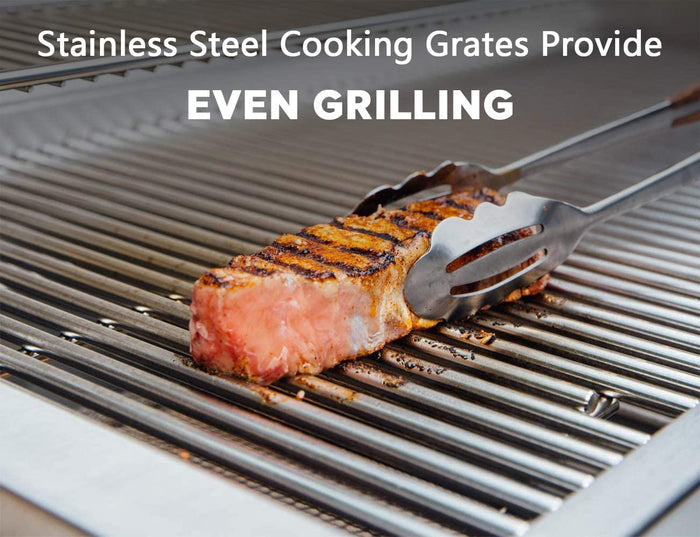Cooking Grid Grates for Nexgrill 720-1046, 720-0882A, 720-0882AE, 730-0882A, 730-0882AE, 720-0882D 5 Burner Gas Grills, Stainless Steel BBQ Parts