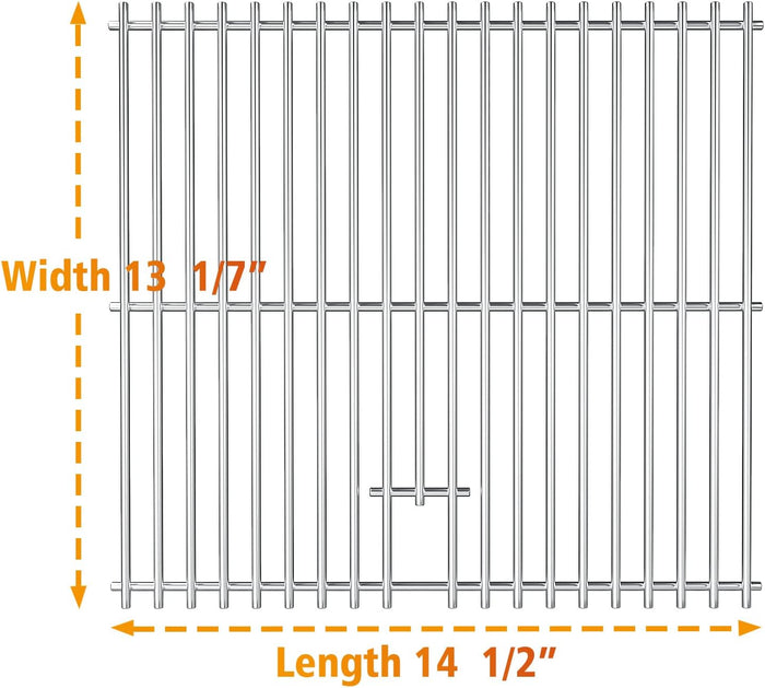 Cooking Grid Grates for Nexgrill 820-0033, Master Forge 820-0033, Megamaster 820-0033M Portable Gas Grills