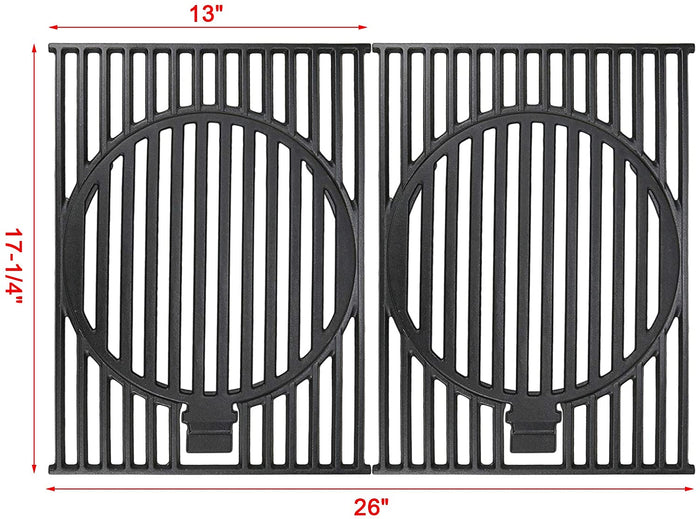 Cooking Grid Grates Kit 17 1/4 x 26” for Stok SGP4330SB SGP4032N SGP4330 SGP4130N Grills