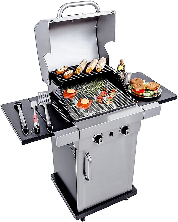 Grill Grates Kit for Nexgrill 720-0864, 720-0864M, 720-0864R, Stainless Steel BBQ Grill Replacement Parts
