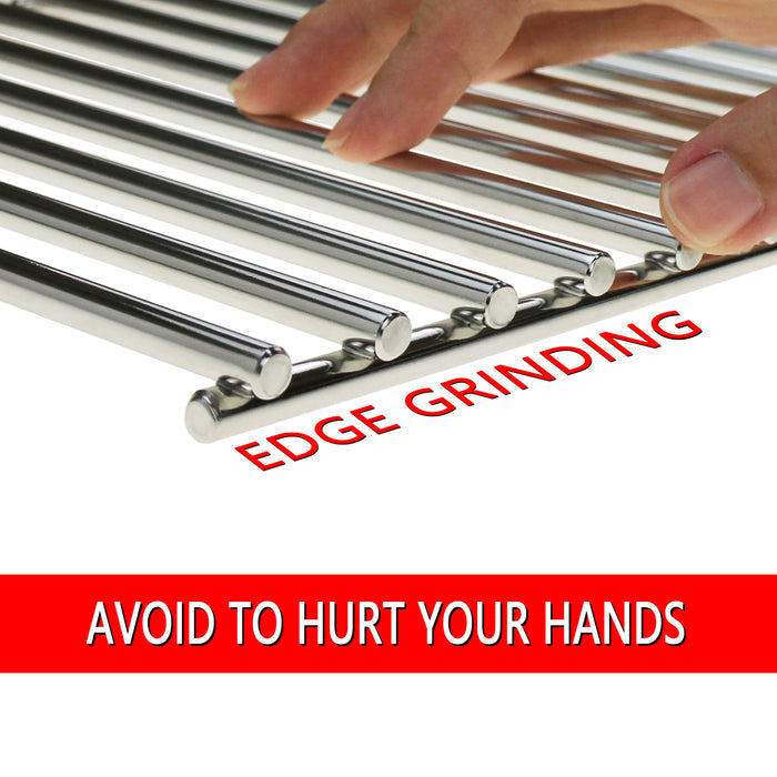 Cooking Grids Grates for Costco Kirkland 463230703, 24 1/2" x 16 5/8", Stainless steel Replacement Parts