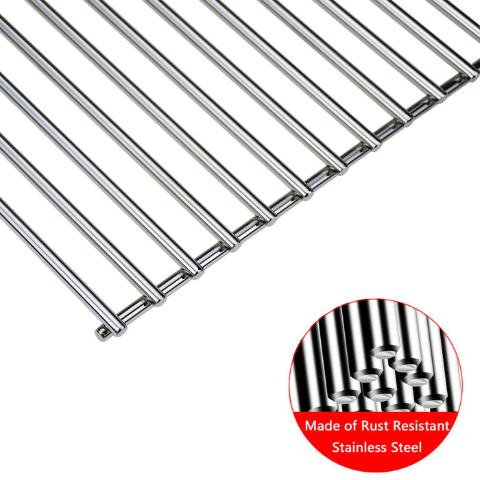 Cooking Grids Grates for Costco Kirkland 463230703, 24 1/2" x 16 5/8", Stainless steel Replacement Parts