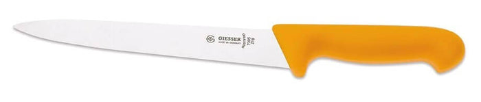 Couteau à découper pro Giesser lame 21cm 7305 - Jaune foncé