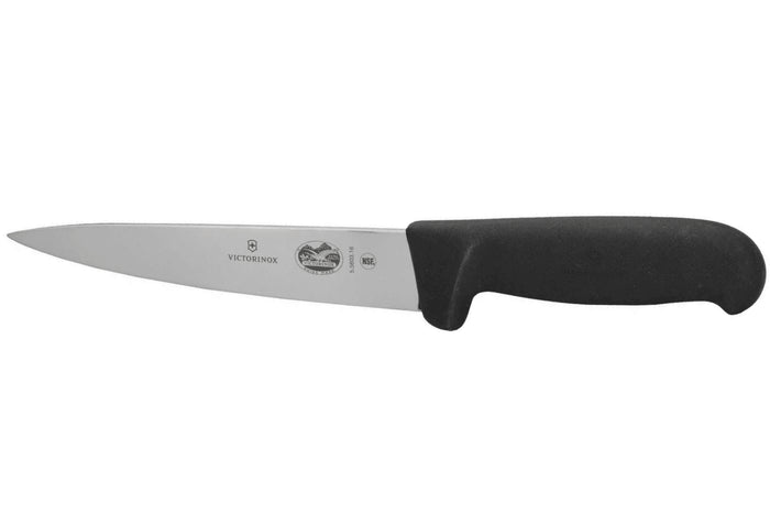 Couteau à désosser et à saigner Victorinox 5.5603.20 lame 20cm manche en fibrox noir
