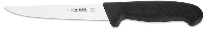 Couteau à désosser pro Giesser lame droite rigide 16cm 3165 - Noir