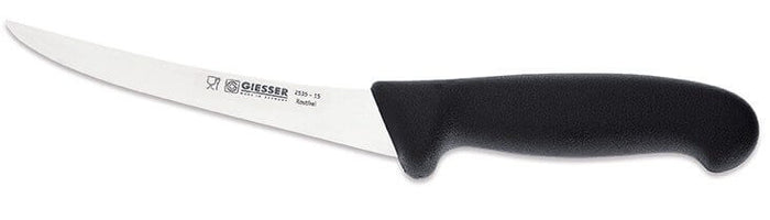Couteau à désosser pro Giesser lame extra flexible 15cm 2535 - Noir