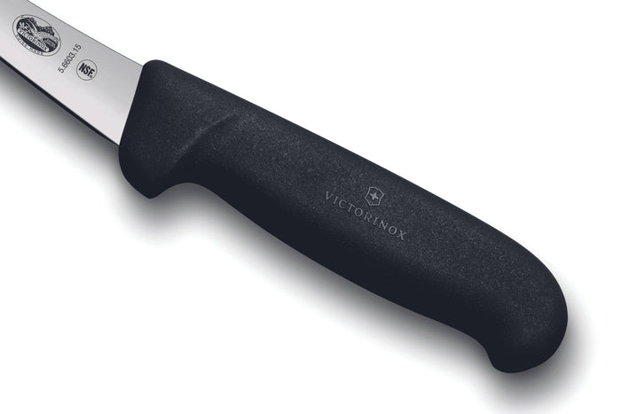 Couteau à désosser Victorinox 5.6603.15 lame 15cm manche en fibrox noir