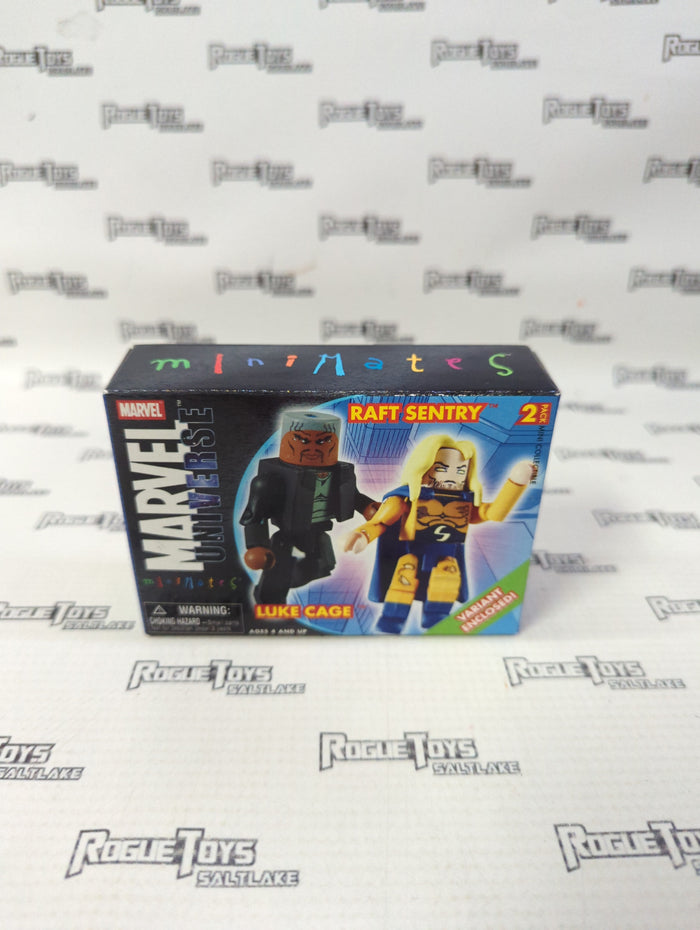 Diamond Select Marvel Universe Minimates  Raft Sentry & Luke Cage Two Pack