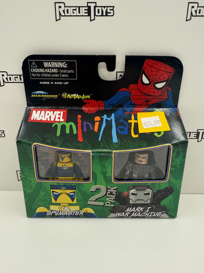 Diamond Select Toys Marvel Minimates 2-Pack Spymaster & Mark I War Machine
