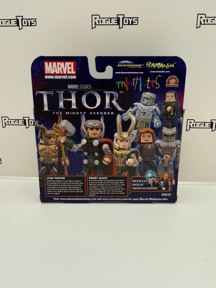Diamond Select Toys Marvel Minimates Thor: The Mighty Avenger Jane Foster & Frost Giant 2-Pack