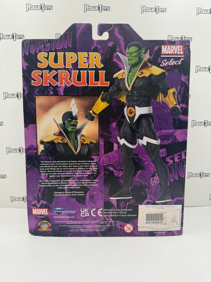 Diamond Select Toys Marvel Select Super Skrull Collector’s Action Figure with Accessories