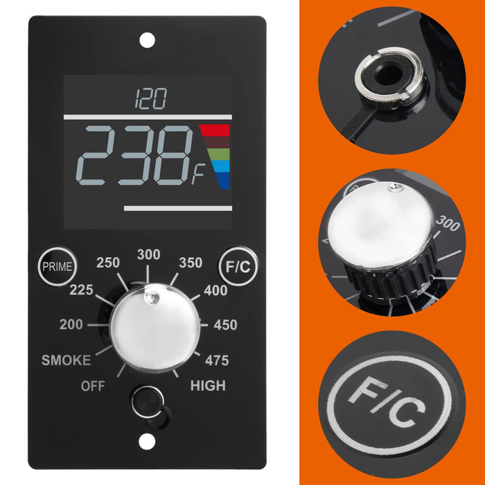 Digital Control Board Thermostat Controller Kit for Pit Boss Mahogany 150PPS Table Top Pellet Grills