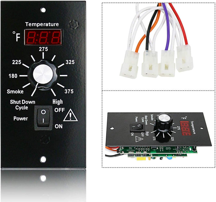 Digital Thermostat Kit for Traeger Century 22 TFB57CLB Pellet Grill, Digital Thermometer Pro Controller