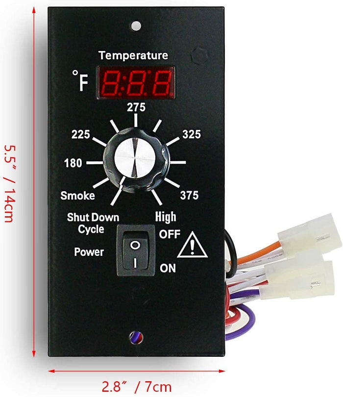 Traeger Texas Elite 34 TFB65LZB Digital Thermostat Kit, Pellet Grill Digital Thermometer Pro Controller