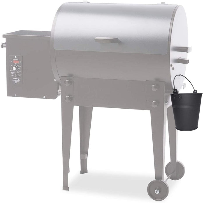 Drip Gease Bucket and 15 Pack Disposable Foil Liners for most Oklahoma Joe's Wood Pellet Smoker Grills
