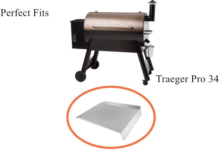 Drip Tray BCA006 & Liners BAC410 Kit for Traeger 34, Pro Series 34, Elite 34, Eastwood 34 Pellet Grills