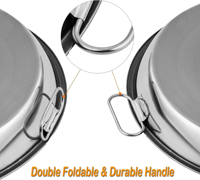 Drip Tray Pan for Medium/MiniMax Big Green Egg Ceramic Egg Grills
