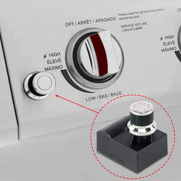 Universal 6 Outlet Gas Grill Electric Ignitor Push Button Generator Switch for 5-6 Burner Nexgrill etc
