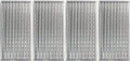 Emitter Grates for Char-Broil 4 Burner 463271510, 463273012, 463273112, 466231711, 466241413 Gas Grill