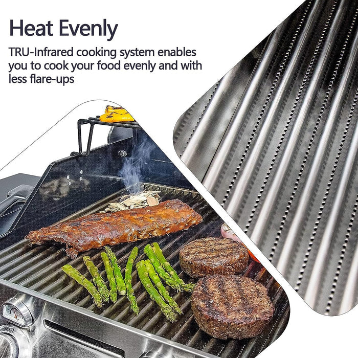Emitter Grates for Char-Broil 4 Burner 463271510, 463273012, 463273112, 466231711, 466241413 Gas Grill