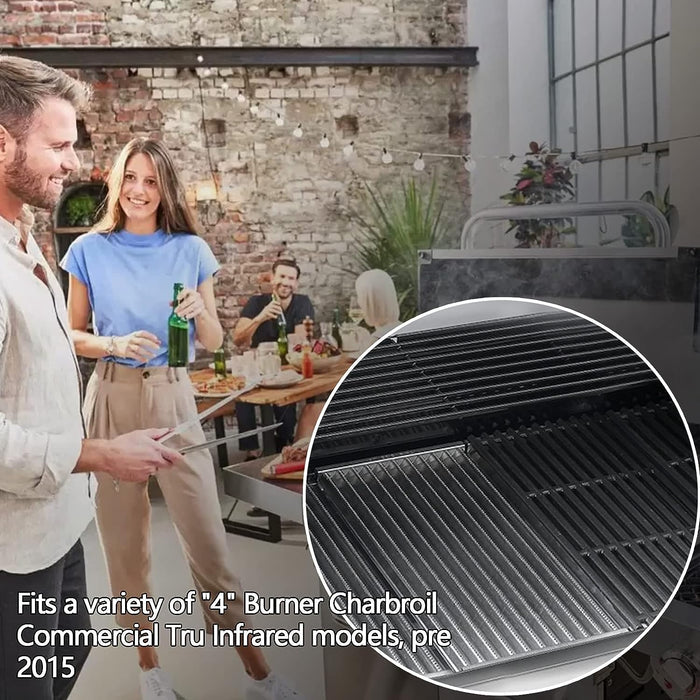 Emitter Grates for Char-Broil 4 Burner 463271510, 463273012, 463273112, 466231711, 466241413 Gas Grill