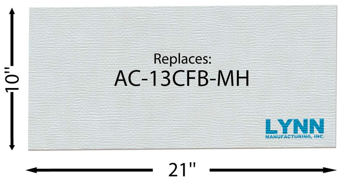 Fiber Board Baffle for Englander 13 Series AC-13CFB-MH, 2401A, 21'' x 10''