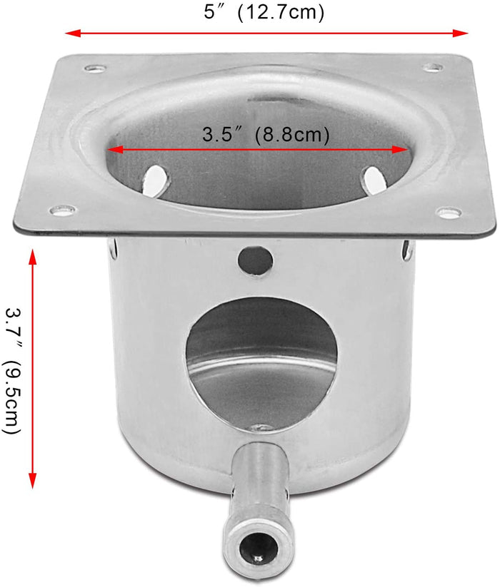 Fire Burn Pot + Hot Rod Ignitor for Traeger XL BBQ150 Pellet Grill, Replacement Parts with Screws and Fuse