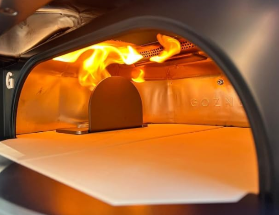 Flame Guard, Flame Tamer, Heat Radiating Insert Design For Pizza Oven, Flame Baffle Fits Only Dome Ovens
