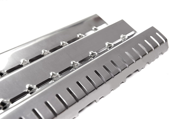 Flav-R-Waves Heat Plates for Huntington 6411, 6412, 6651, 6962 Series Gas Grills, 23" x 11 1/4"