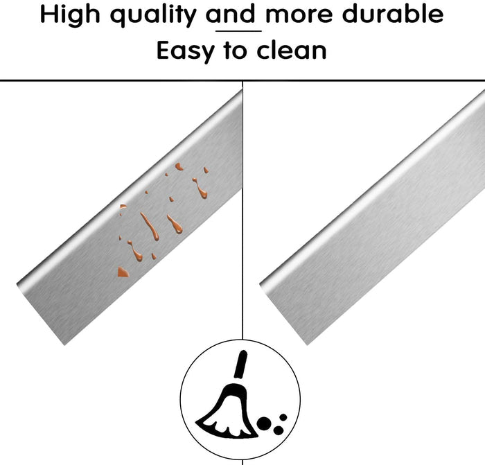 23-3/8" x5, 15-7/8"x8,7538 65901Stainless Steel Heat Plate for Weber Genesis I - IV&1000-5000,Genesis Platinum I & II with Side Control Panel,13packFlavorizer Bars for Weber Genesis 3300, 3500, 5000, 1000, 1300, 2000, 2300 with Side Control Panel