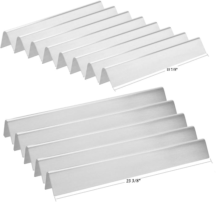 Flavorizer Bars for Weber Genesis Platinum I & II with Side Control Panel