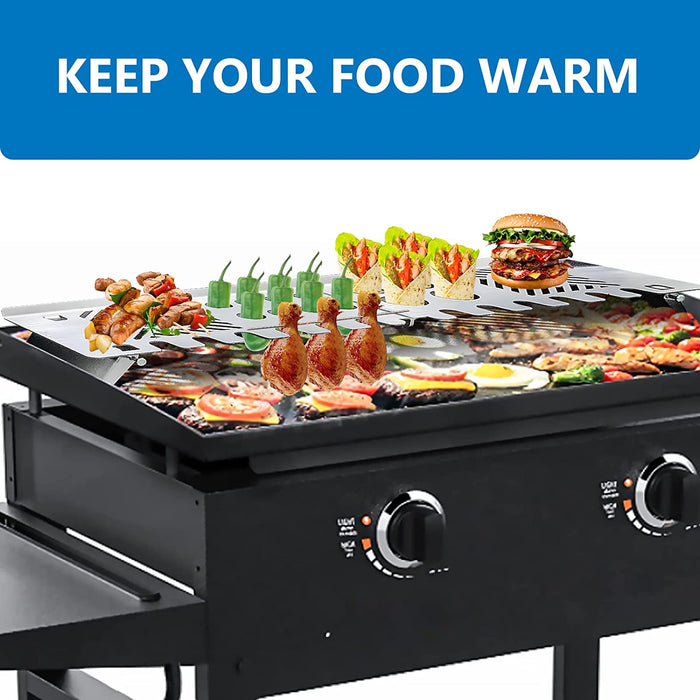 Griddle Warming Rack Grates for BlackStone 28 inch Flat Top Gas Grill Griddles