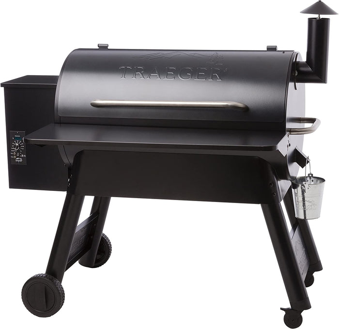 Folding Shelf for BAC363 Traeger Pro 34 Series, Texas Elite 34, Century 885 and Eastwood 34 Series Pellet Grills, 37" L x 12" W