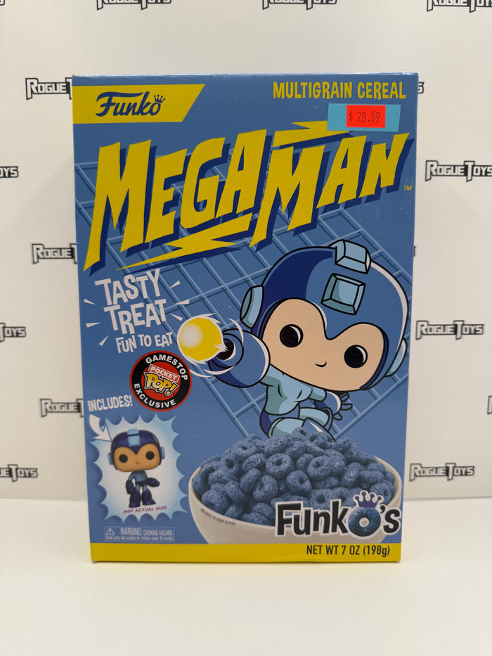 Funko Megaman FunkO’s Multigrain Cereal w/ Pocket POP! (GameStop Exclusive)