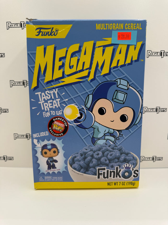 Funko Megaman FunkO’s Multigrain Cereal w/ Pocket POP! (GameStop Exclusive)