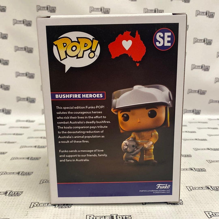 Funko POP! Bushfire Heroes (Popcultcha Bushfire Appeal) - Rogue Toys