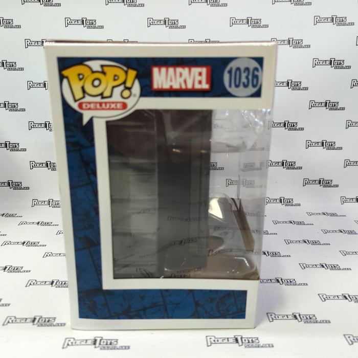 Funko POP! Deluxe Marvel Hall of Armor: Iron Man Model 4 (Previews Exclusive) 1036 - Rogue Toys