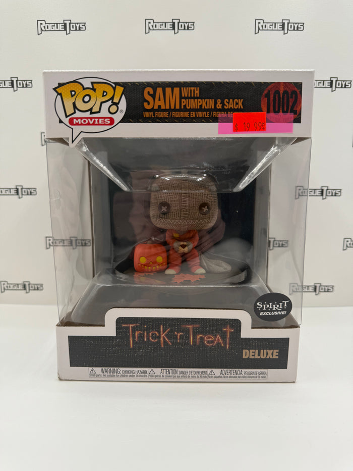 Funko POP! Movies Trick ‘r Treat Deluxe Sam with Pumpkin & Sack (Spirit Exclusive)
