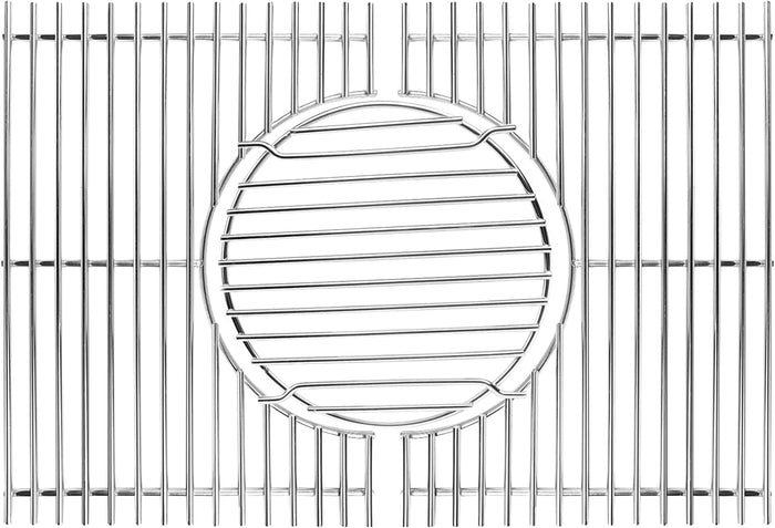 Gourmet Barbeque System Cooking Grates Kit for Weber Genesis II and Genesis II LX 300 Series Grill Models