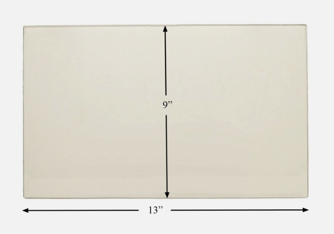 Glass for Buck Wood Stove Carolina II (9" x 13"): PGBC378-AMP