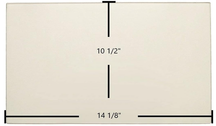 Glass for Drolet Eastwood 1900 Wood Stove, 14 1/8" x 10 1/2"