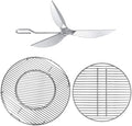 Grates & Cleaning System for 22'' Weber Charcoal Kettles, 8835 + 7441+7444 Grills Replacement Parts