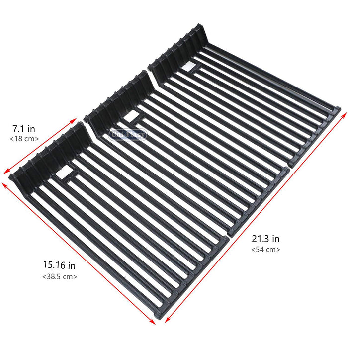 Broilmaster 15.16" Cast Iron Grill Cooking Grates Dimension 3 Pack