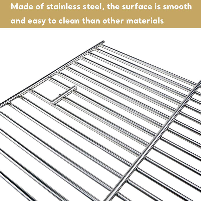 Grates for Nexgrill 720-0697 Gas Grills, 17 X 26.4''