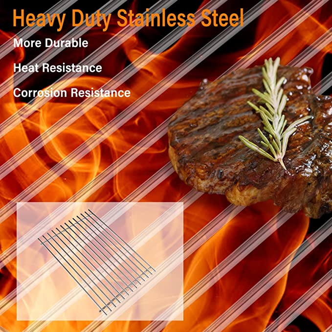 Grill Grates for Nexgrill 720-0718A, 720-0670E, 720-0737, 720-0718N-Old, 720-0718B-Old, 720-0718C-Old Grills