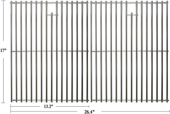 Grill Grates Parts 17" x 27'' for Uberhaus 780-0003, Grill Replacement Parts