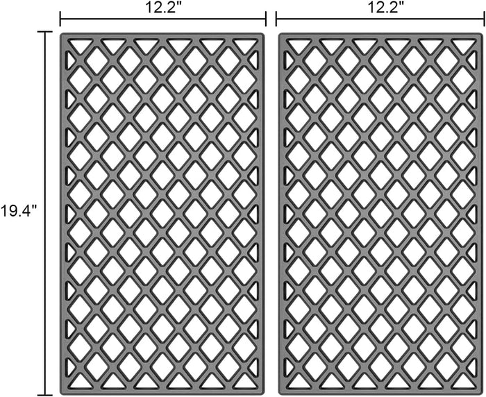 Grates Set for Louisiana Grills LG1100, LG700, CS450 Series Wood Pellet Smoker Grills